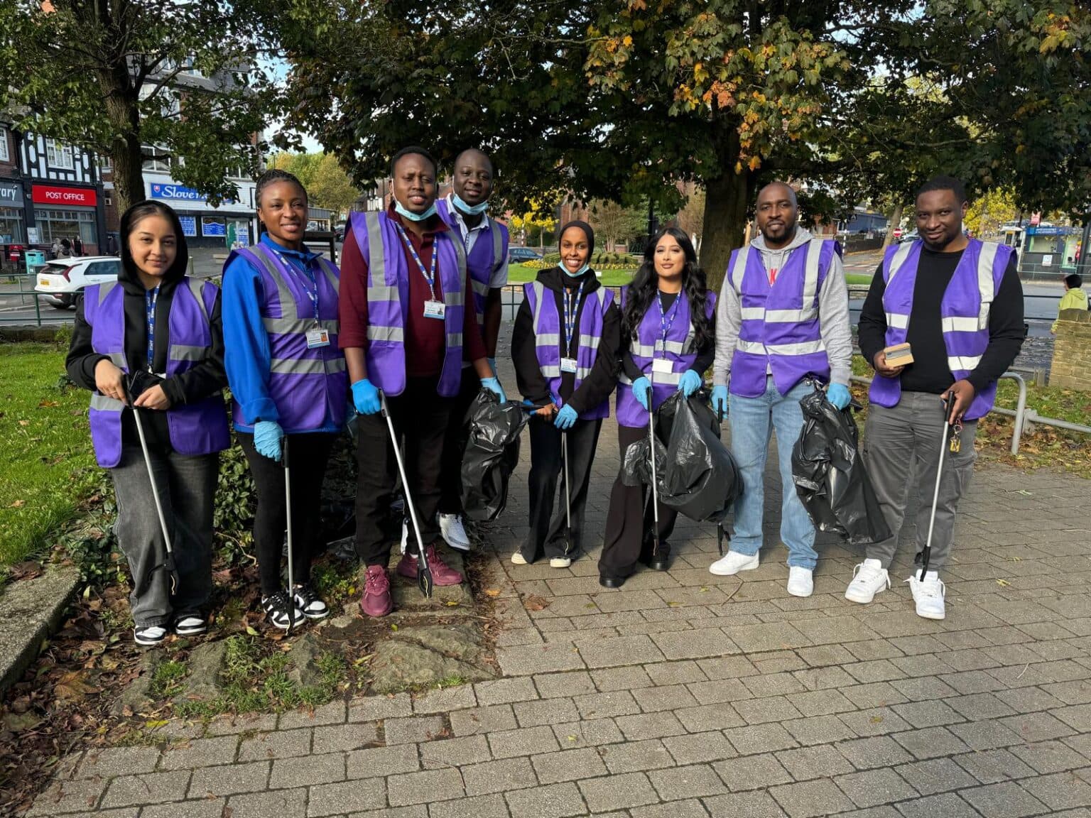 Litter Picking at Firth Park, Sheffield 1