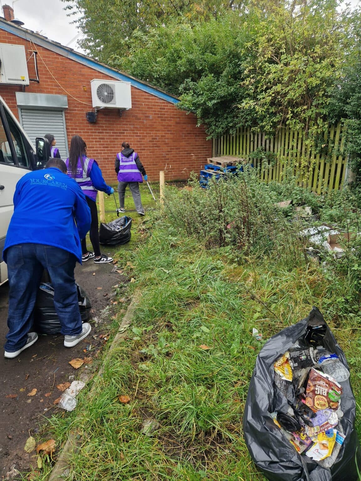 Litter Picking at Firth Park, Sheffield 2