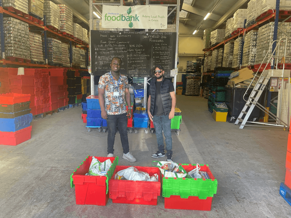 Supporting the S6 Food Bank with YourCare24 Donations